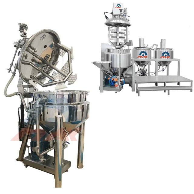 100L High Shear Dispersion Emulsifying Machine Ketchup Mustard Salad Dressing Fully Automatic Mayonnaise Making Machine Mixers