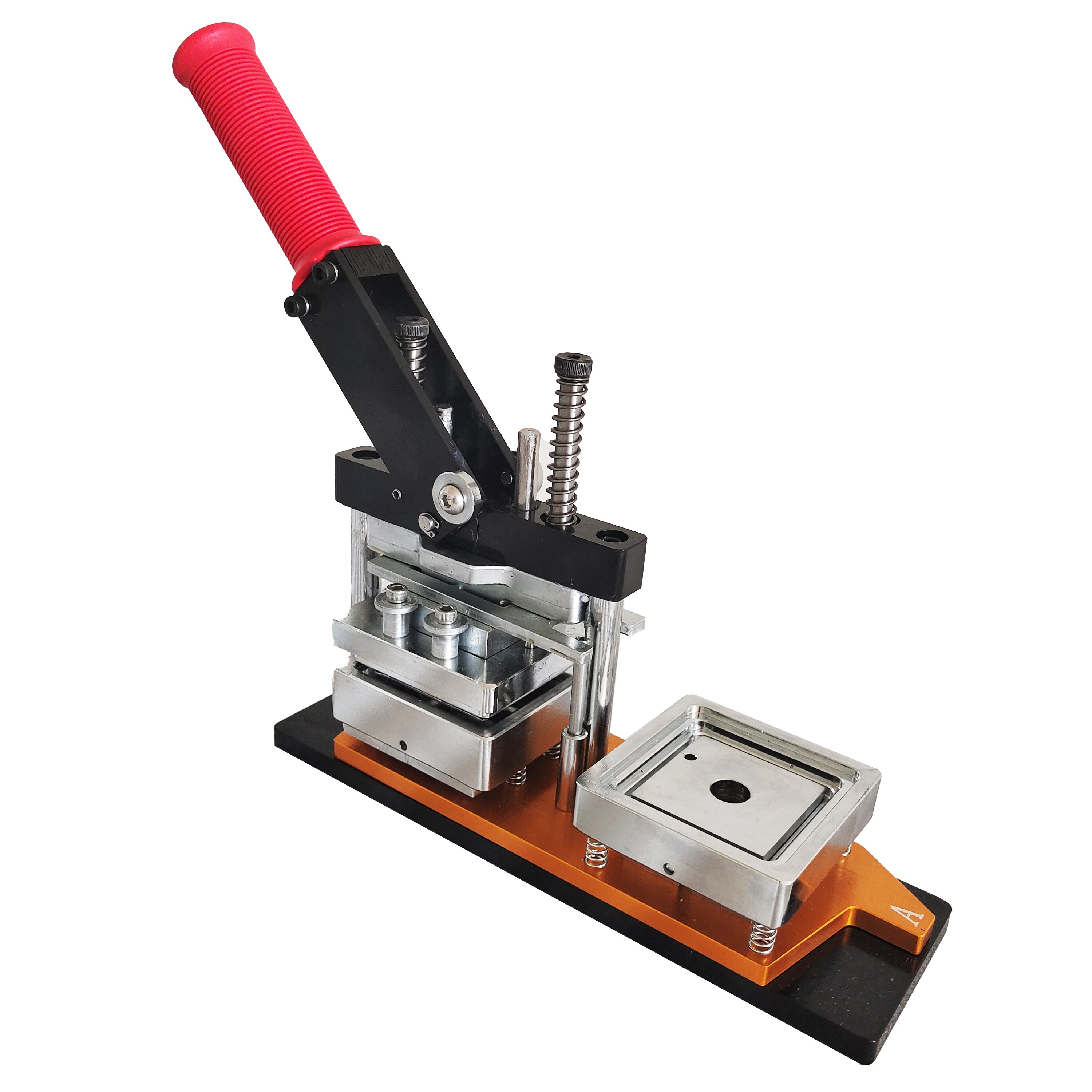 TEBAK 50*50MM 63.5*63.5MM Rectangle Shape making fridge magnet machine kit with magnetic components and paper cutter