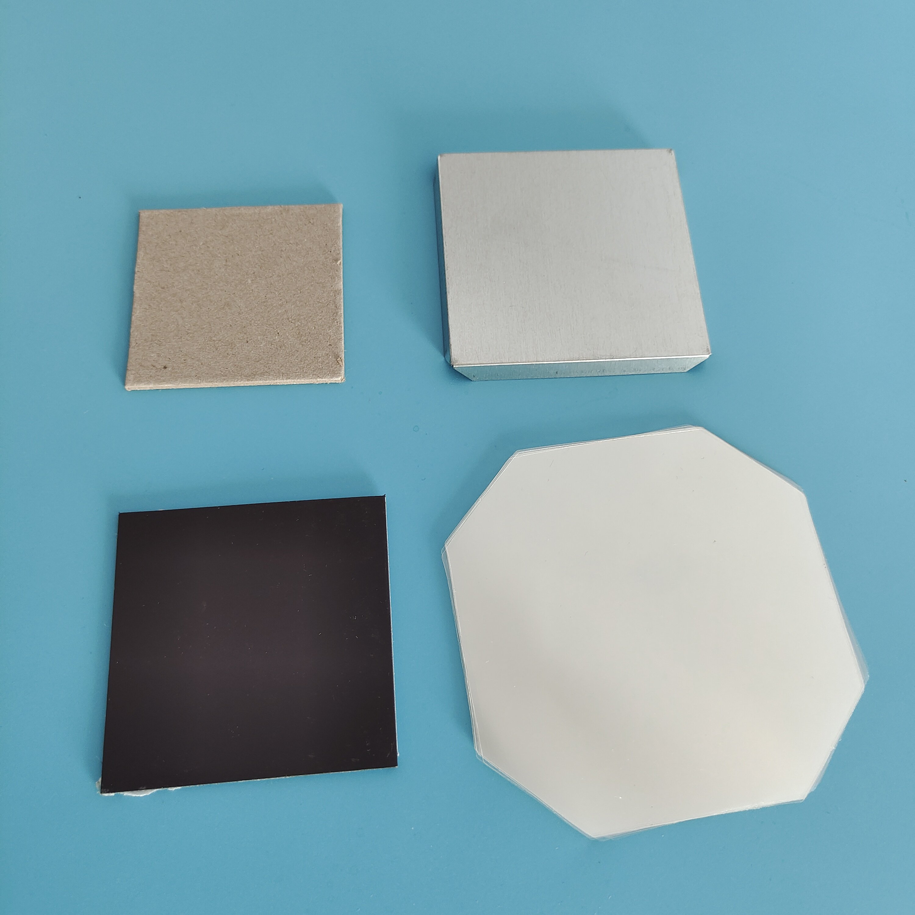 TEBAK 50*50MM 63.5*63.5MM Rectangle Shape making fridge magnet machine kit with magnetic components and paper cutter