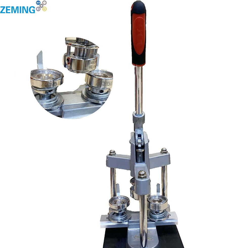 Easy To Use Manual Machine To Cover Button Convenient And Efficient Fabric Covered Button Tool Hand Press Machine For Buttons