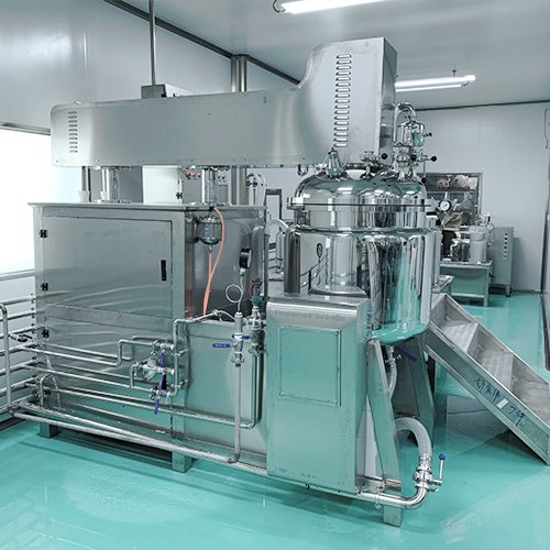 Mayonnaise Production Vacuum Emulsifier Homogenizer Mixer Lotion Face Cream Mixing Tomato Ketchup Cream Cheese Making Machine