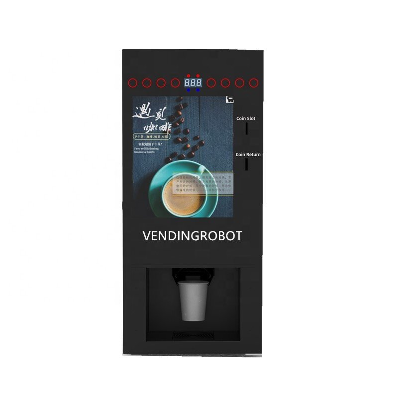 new design with touch button coffee tea vending machine with cup dispenser WF1-303V-A