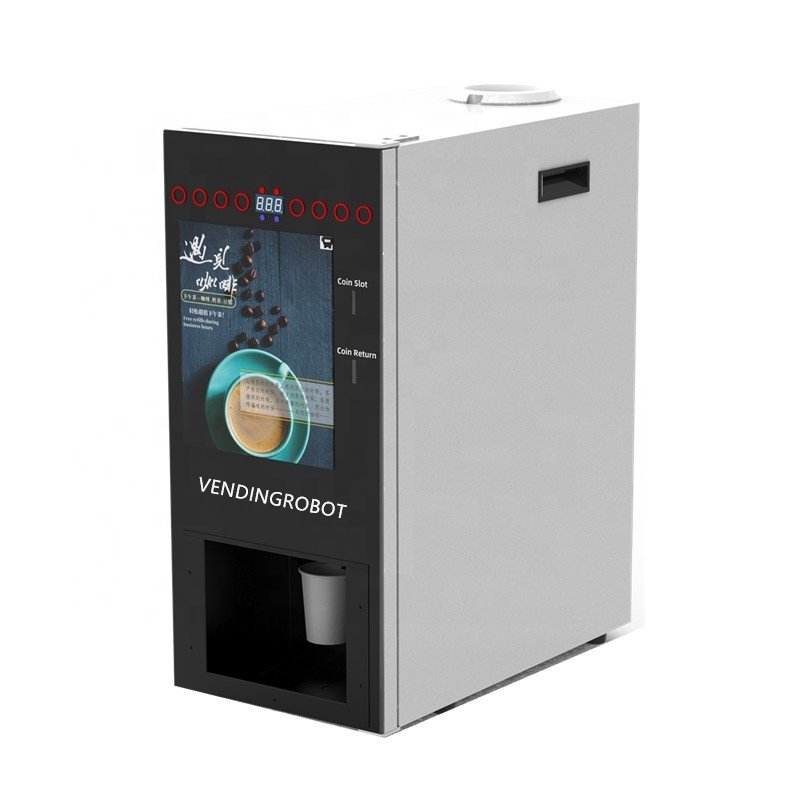 new design with touch button coffee tea vending machine with cup dispenser WF1-303V-A