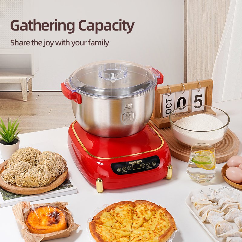 electric multifunctional home pizza cake dumpling bread dough maker food stand mixer making machine