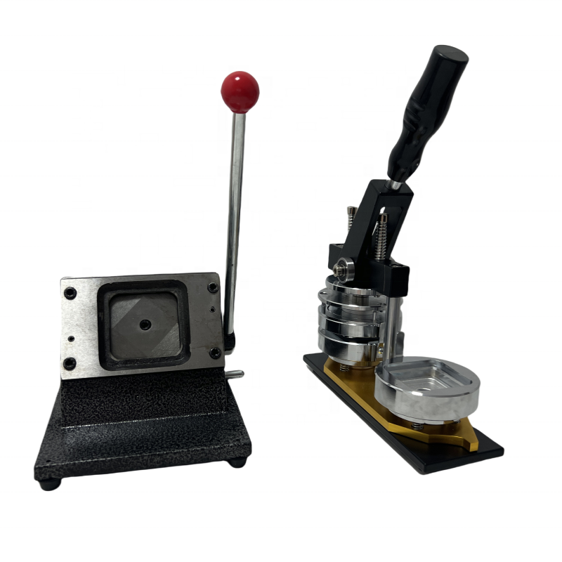 Badge Press Card Machine Fridge Magnet Printing Machine Refrigerator Sticker Cutting Fridge Magnet Button Making Machine
