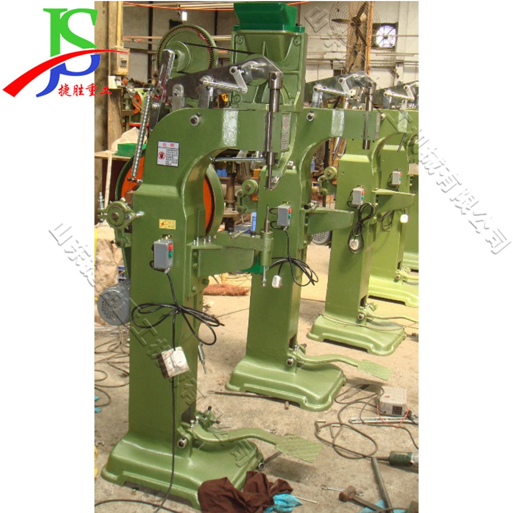 65mm Hydraulic solid riveting machine Luggage lamps and lanterns nail riveting machine half hollow riveting machine