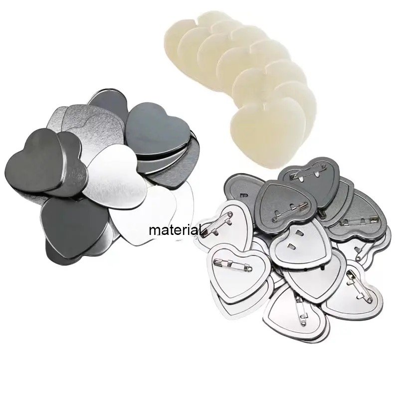 Hot Sale Button Maker Heart Rotary Plastic Manual Badge Maker