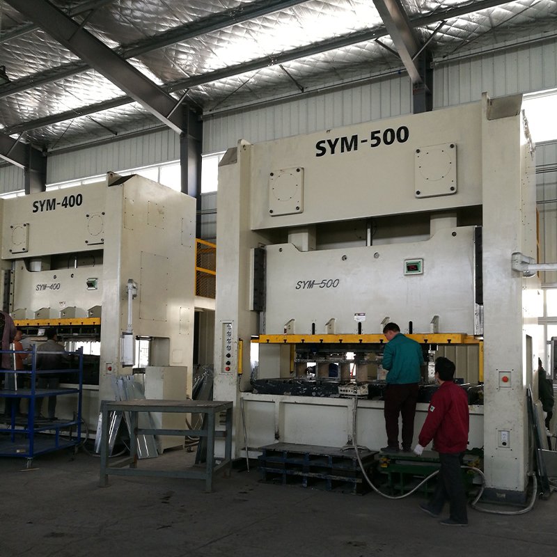 Precision Aluminium Foil Plate Production Line CNC Press Metal Sheet Stamping Mechanical Punching Machines