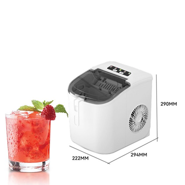 Fast Delivery Mini Ice Maker Self Cleaning Small Ice Cube Machine For Portable Household