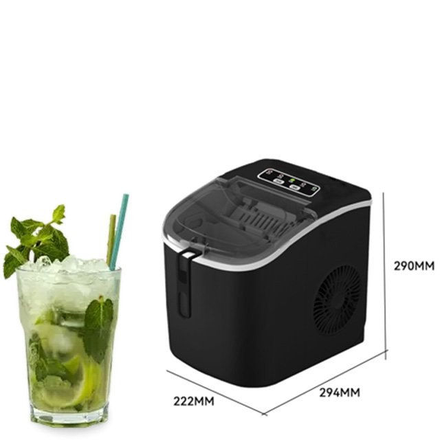 Fast Delivery Mini Ice Maker Self Cleaning Small Ice Cube Machine For Portable Household