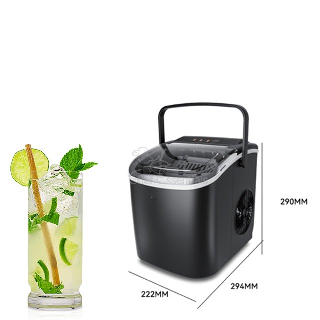 Fast Delivery Mini Ice Maker Self Cleaning Small Ice Cube Machine For Portable Household