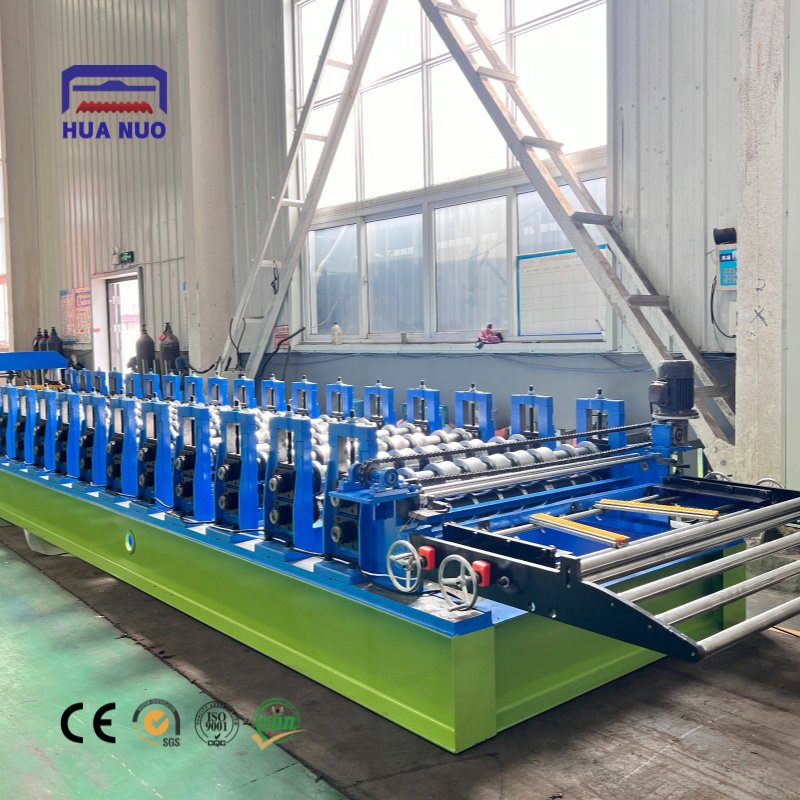 Roll Forming Machine Trapezoidal Roof Tile Making Machine Corrugated Roll Forming Machinery with Electric Broach