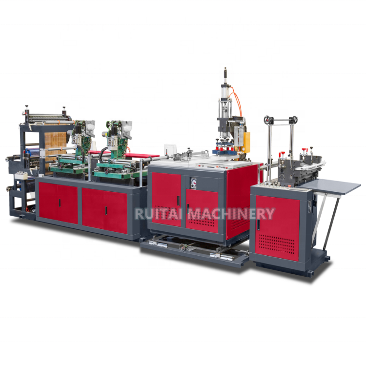 Automatic PVC Snap Button Bag Making Machine