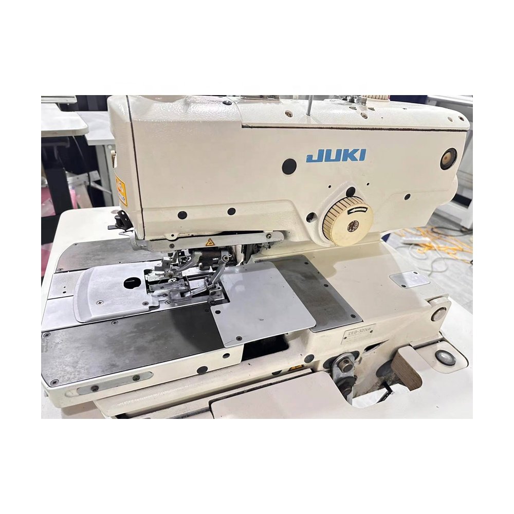 Industrial JUKIS 3200 high quality electronic second hand Eyelet Button hole holer elastic used sewing machine