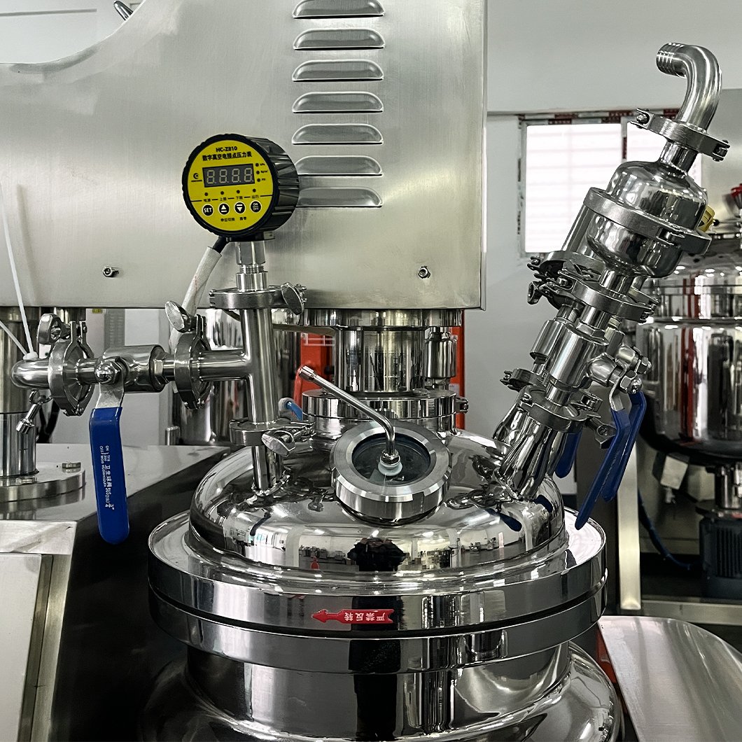 cosmetic soap making machine lifting homogenizer mixer vacuum 30l 50-100l face cream body lotion making machine