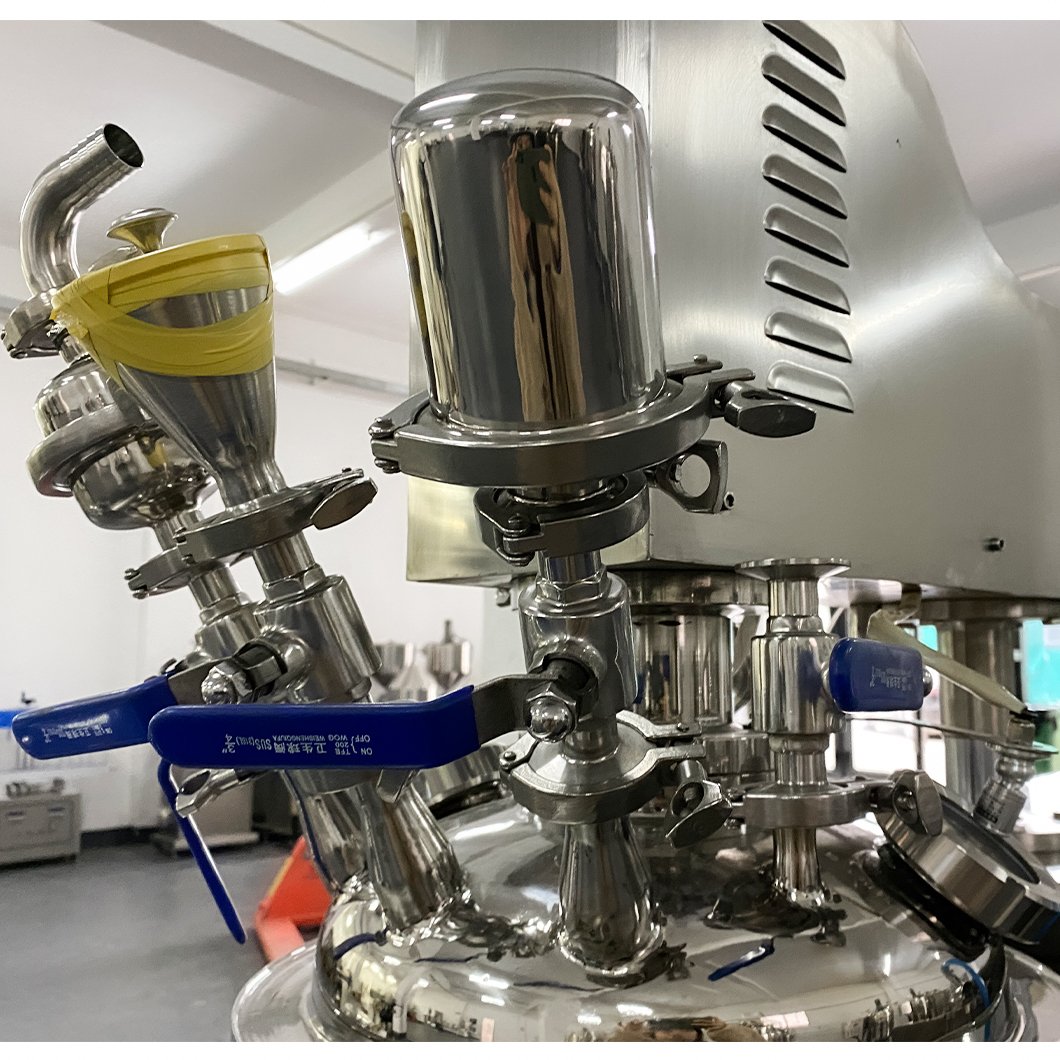 cosmetic soap making machine lifting homogenizer mixer vacuum 30l 50-100l face cream body lotion making machine