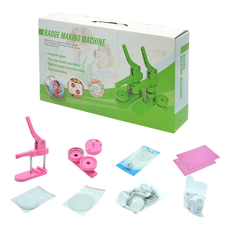 5000 badge per day name badge magnetic metal pin badge maker machine