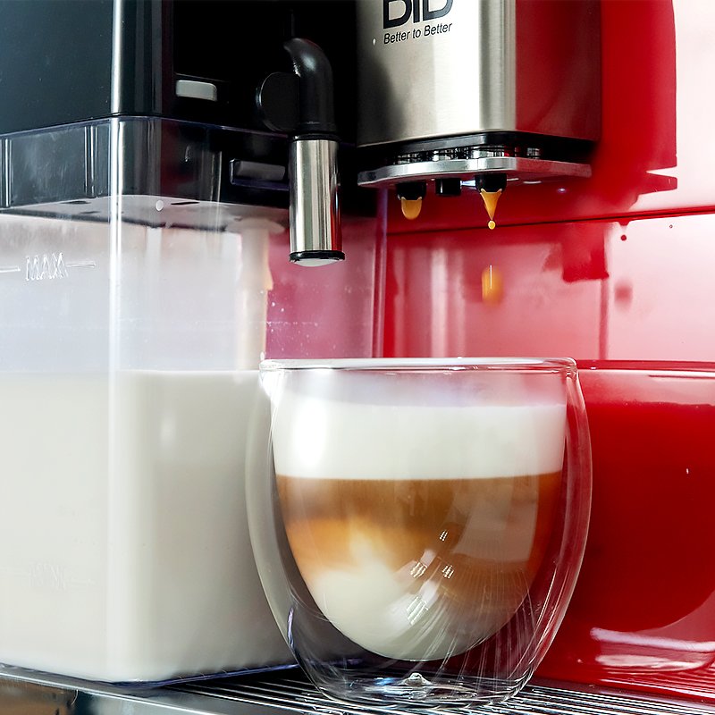 Fully Auto Espresso Machine - Delicious Rich Flavor One-Touch for Instant Espresso Ideal for Espresso Lovers