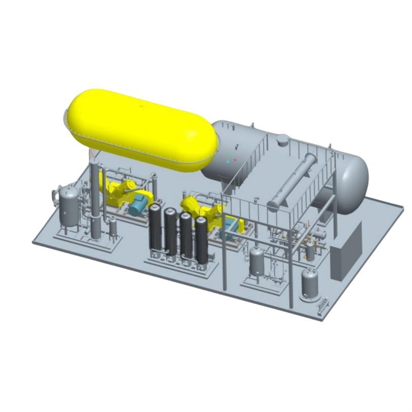 Reliable 99.5% CO2 Extraction Equipment CO2 Capture Generator For Drinks