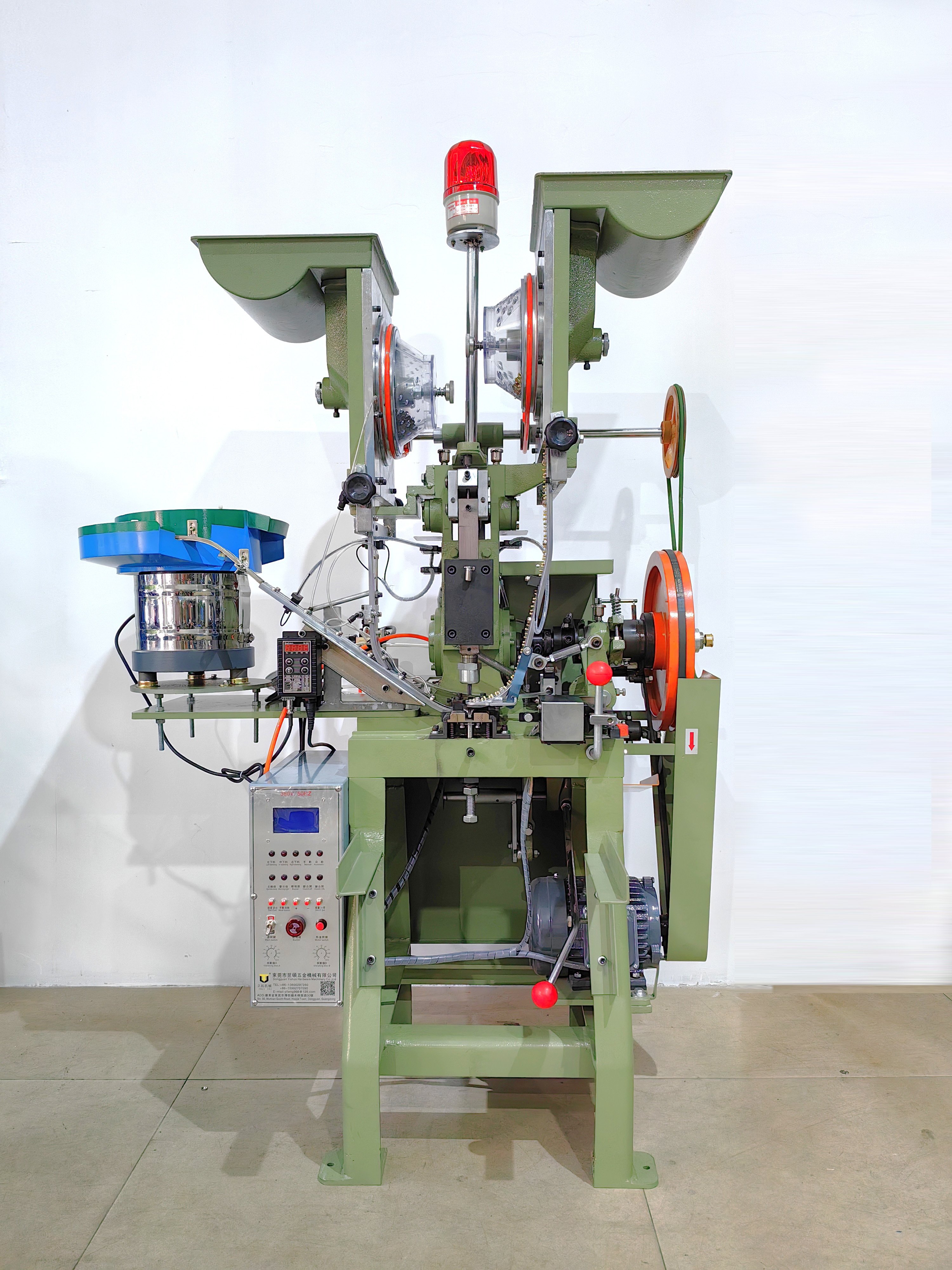 Automatic Snap three in one button machine