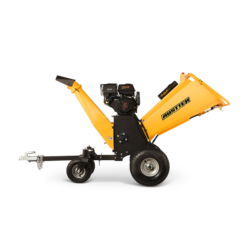 AUSTTER Special Design 15HP Gas Engine Powered Making Chips Machine Wood Chipper Shredder Garden Mini wood Chipper for Sale