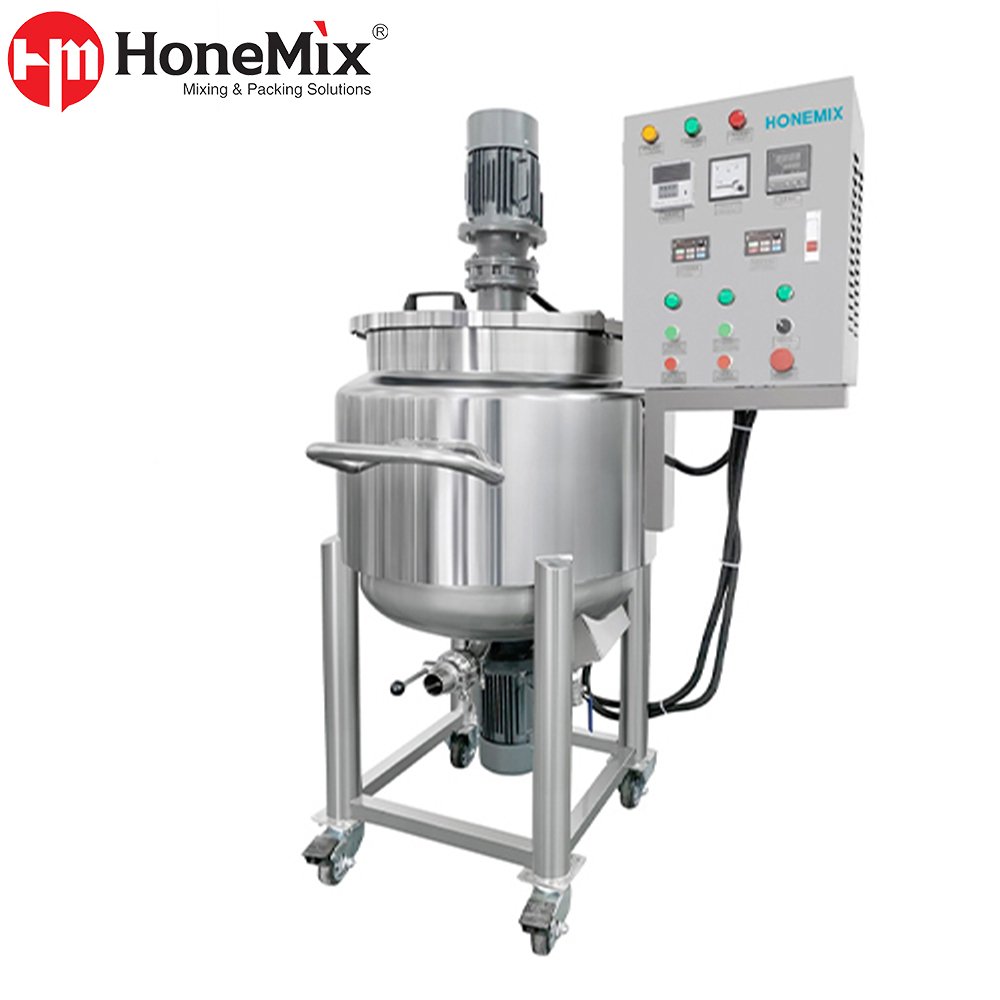 Chemical mixing equipment Homogenizer mixer Liquid soap reactor Liquid detergent making machine Laundry mixing tank