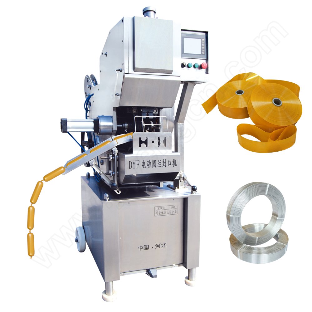 2024 Jipeng automatic Efficient sausage clipping machine Sausage double-rail buttoning machine Sausage sealing machine