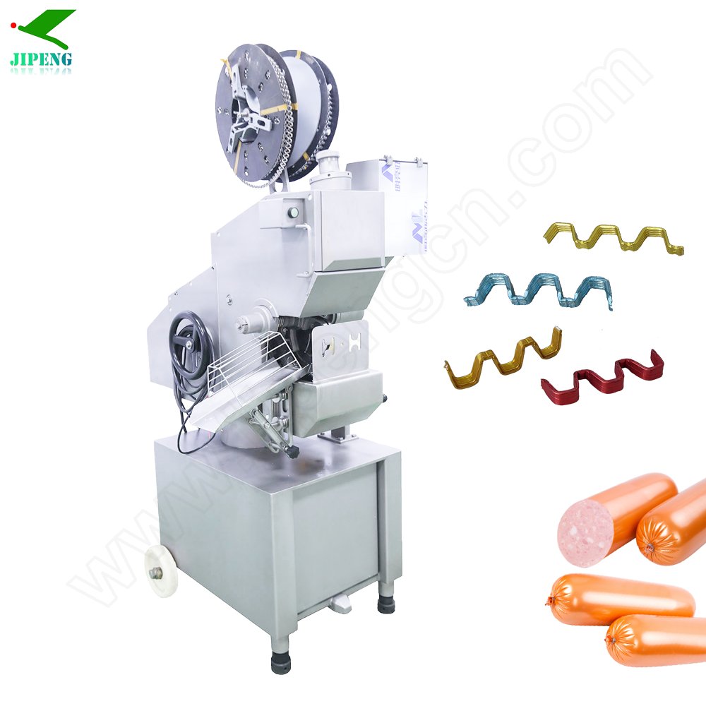 2024 Jipeng automatic Efficient sausage clipping machine Sausage double-rail buttoning machine Sausage sealing machine