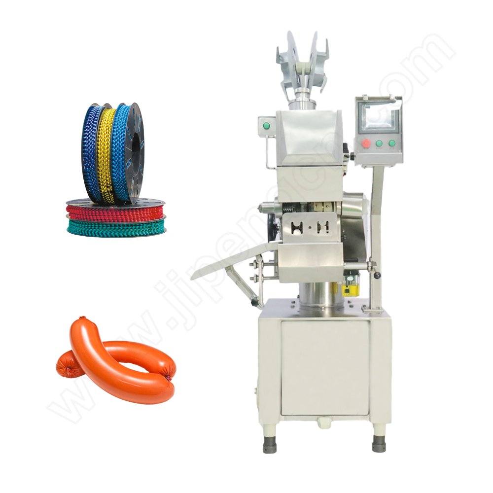 2024 Jipeng automatic Efficient sausage clipping machine Sausage double-rail buttoning machine Sausage sealing machine