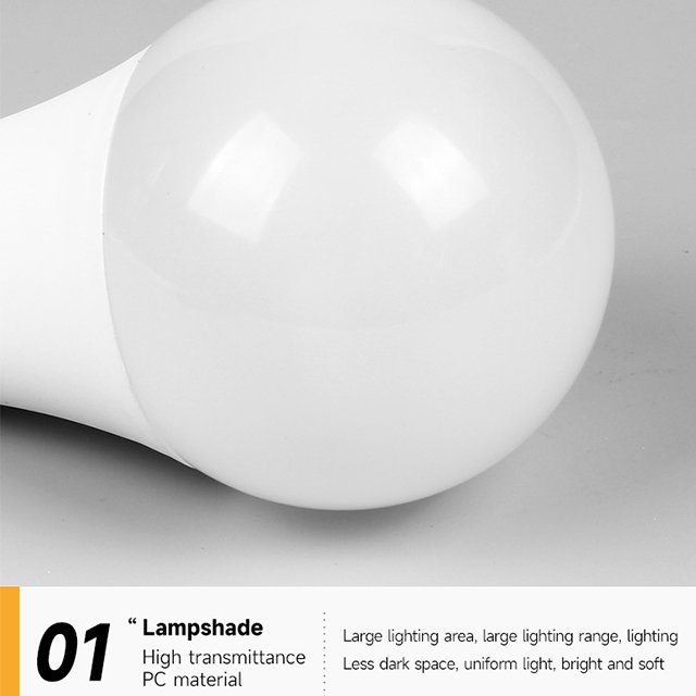 Factory Direct Sales 5W LED Motion Sensor Bulb LED Smart Bulb led bulb making machine