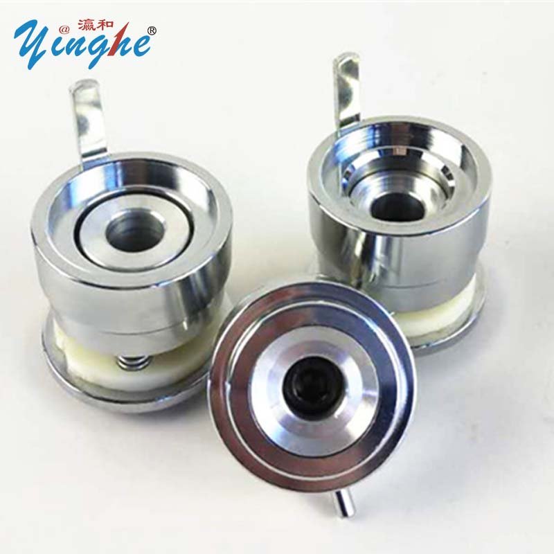 Yinghe Factory Price Popular Manual Pin Button Badges Maker Bottle Opener Mirror Tinplate 56mm Round Pin Badge Making Machine