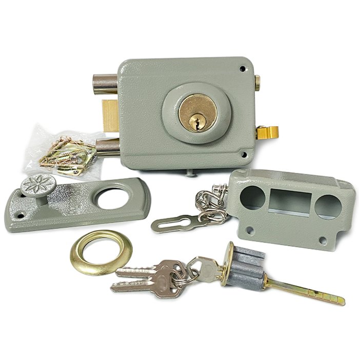 Traditional House Safety Left-Handed Door Mortise Rim Lock