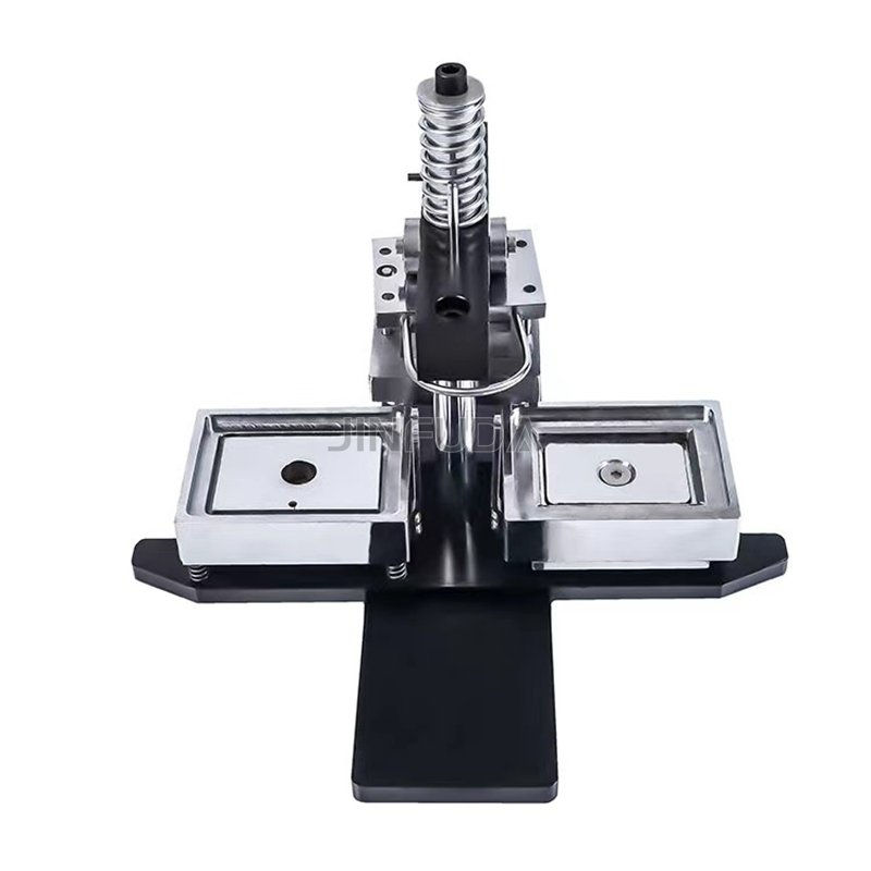 80*53mm Rectangular Shape Button Badge Making Machine DIY Fridge Magnet+Cutter+1000pcs Materials