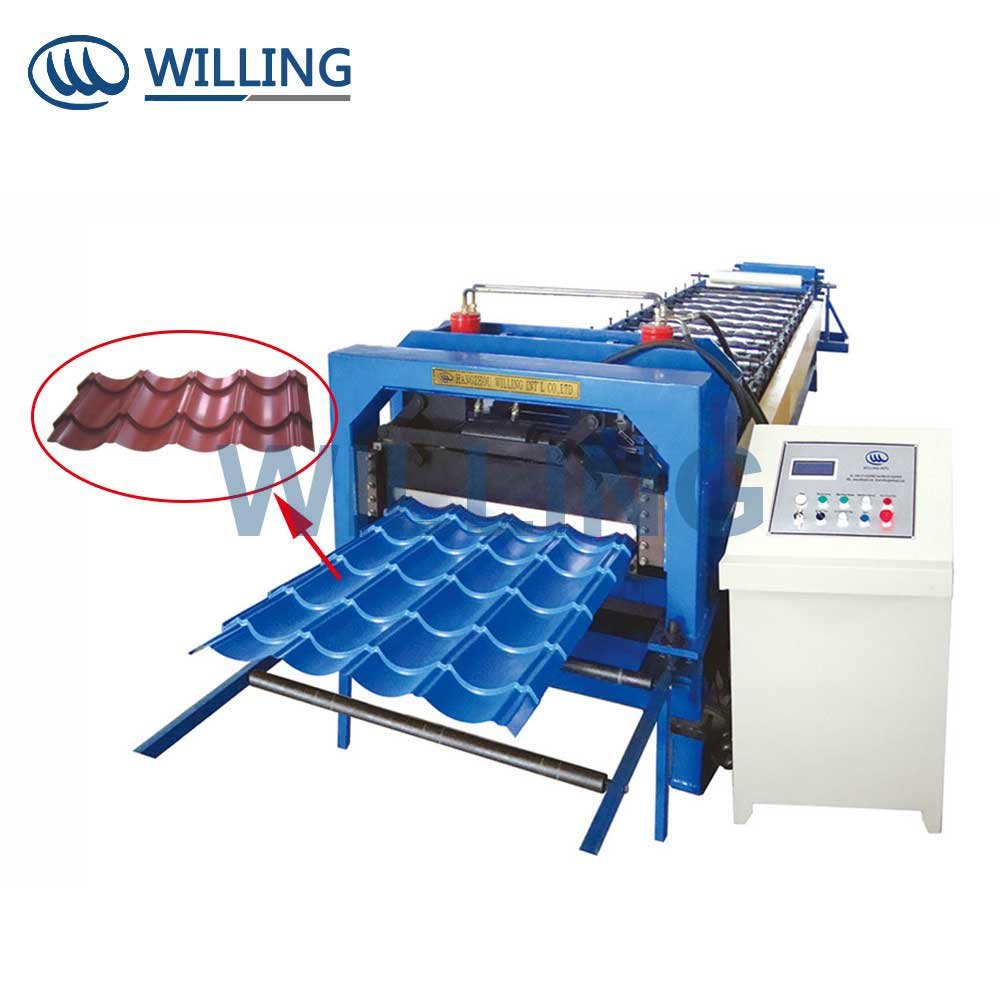 FORWARD Wholesale Price Glazed Tile Forming Machine Step Tiles Roll Forming Machines Glazed Tile Making Machine