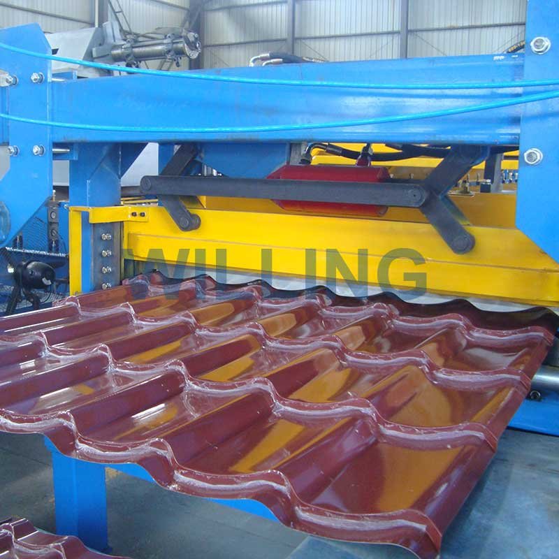 FORWARD Wholesale Price Glazed Tile Forming Machine Step Tiles Roll Forming Machines Glazed Tile Making Machine