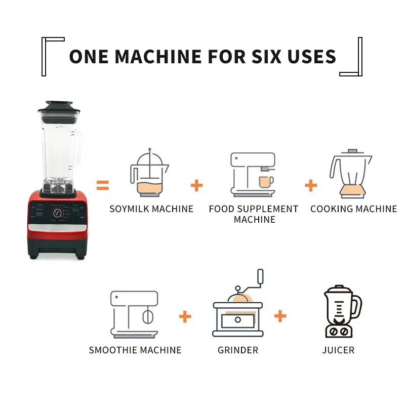 large capacity blenders for sale immersion 5l professional 8000w smoothie making machine 4500w commercial heavy duty blender