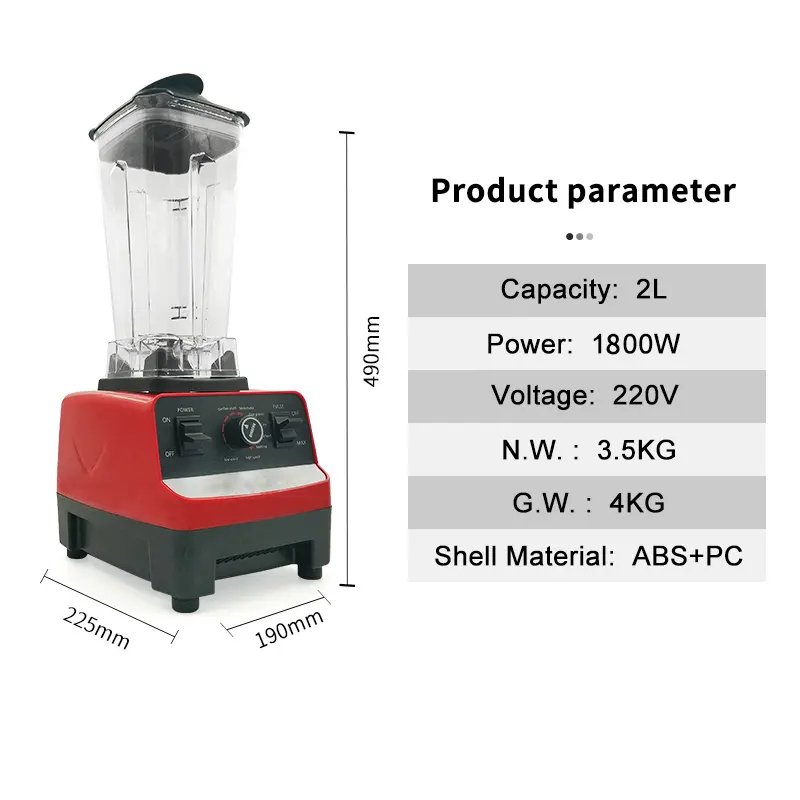 large capacity blenders for sale immersion 5l professional 8000w smoothie making machine 4500w commercial heavy duty blender