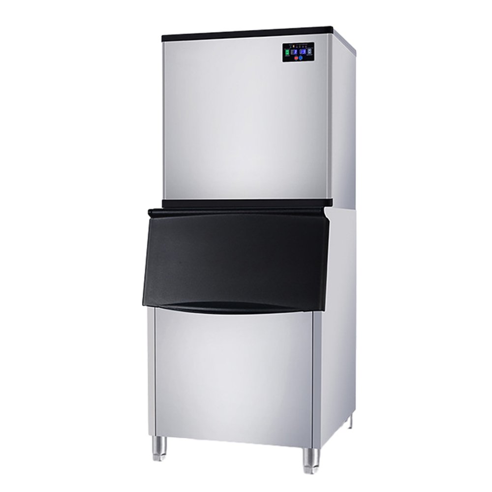 Ice Maker Machines Commercial 350kg Ice Cube Block Making Machine Automatic Stainless Steel Ice Makers For Business Food Truck