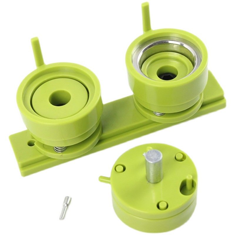 Plastic Type Round Shape Button Badge Making Machine Mold For Pin Press Machine