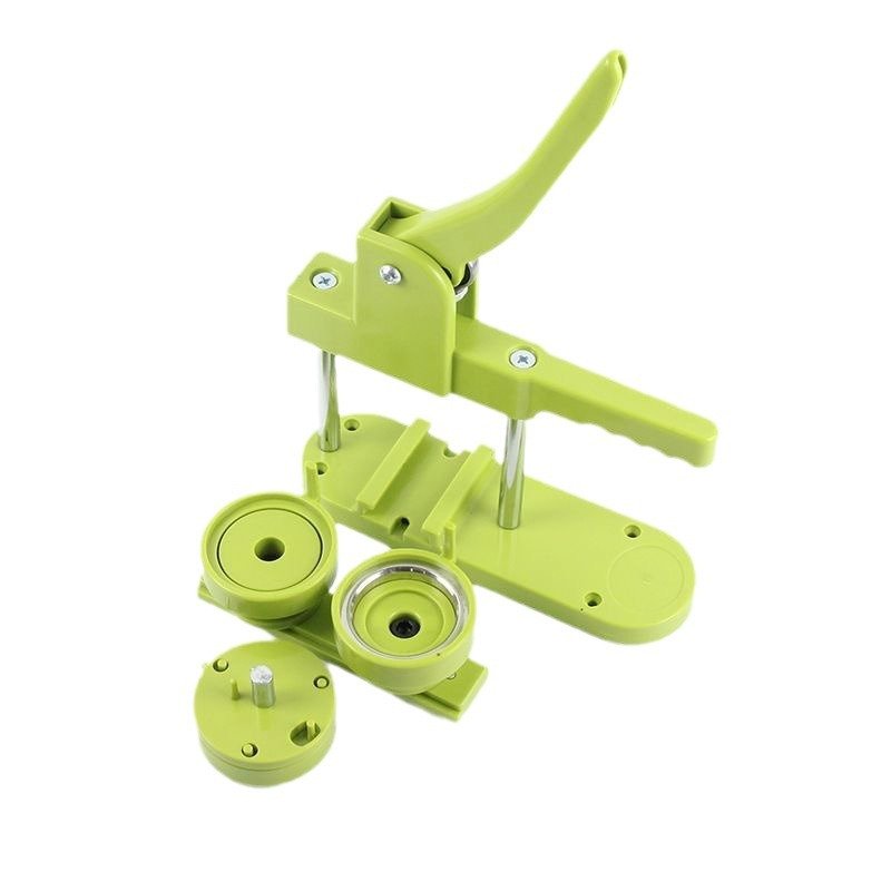 Plastic Type Round Shape Button Badge Making Machine Mold For Pin Press Machine