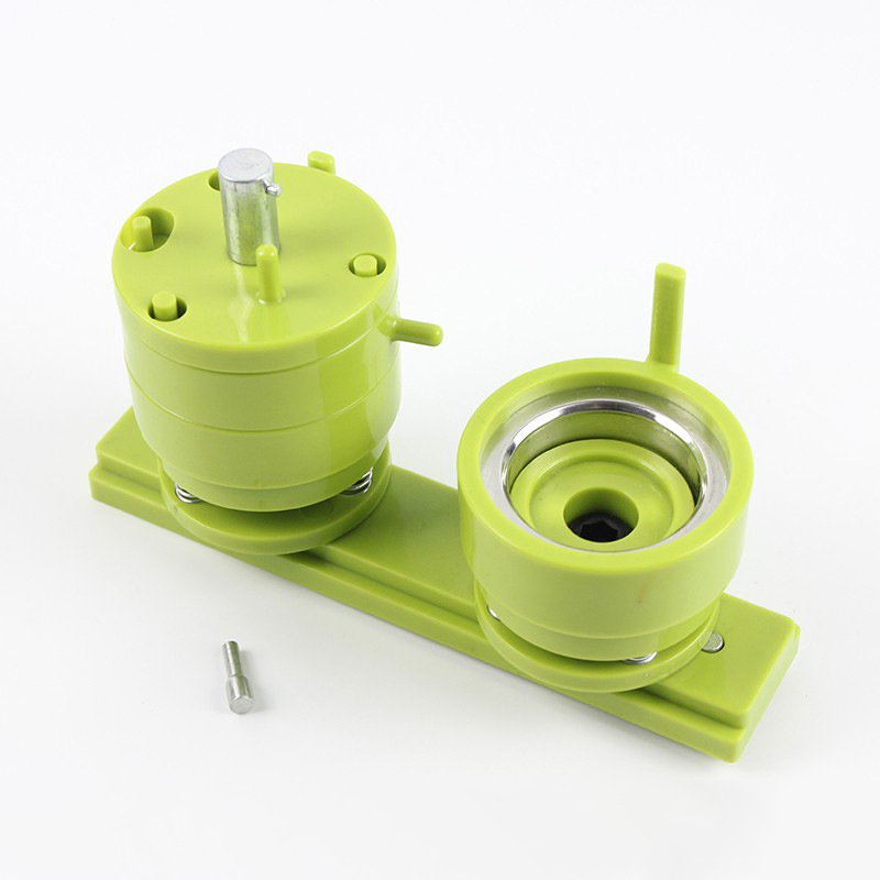 Plastic Type Round Shape Button Badge Making Machine Mold For Pin Press Machine