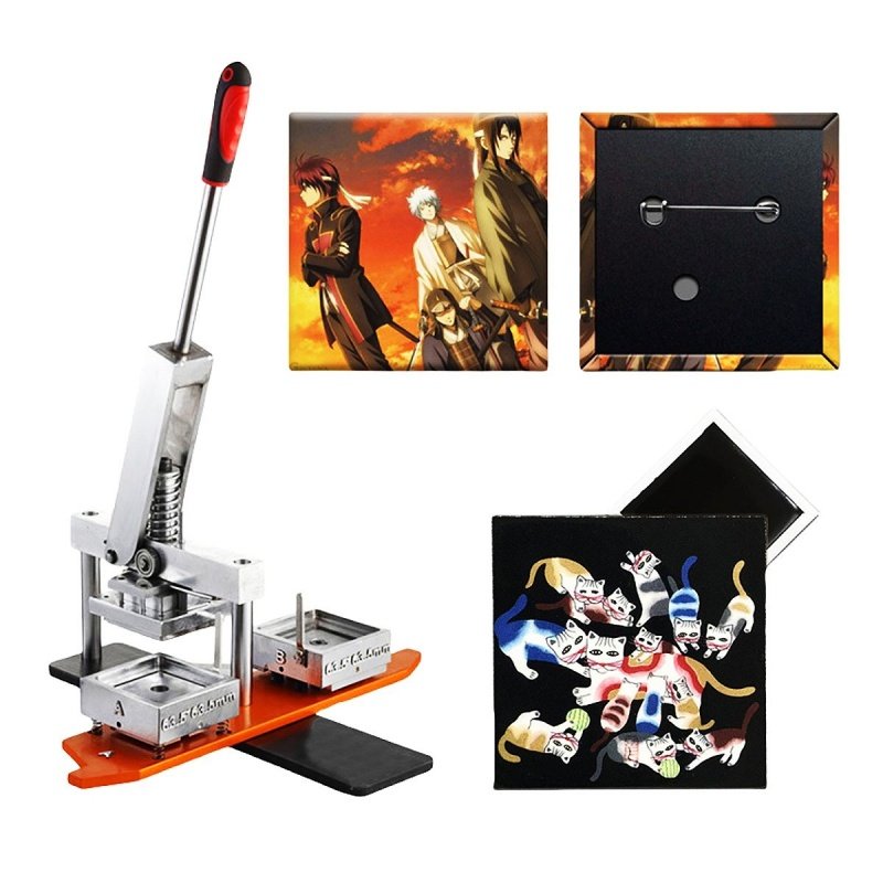 fridge magnet making machine kit 50mm simple operation creative home decoration Fridge Magnet Machine