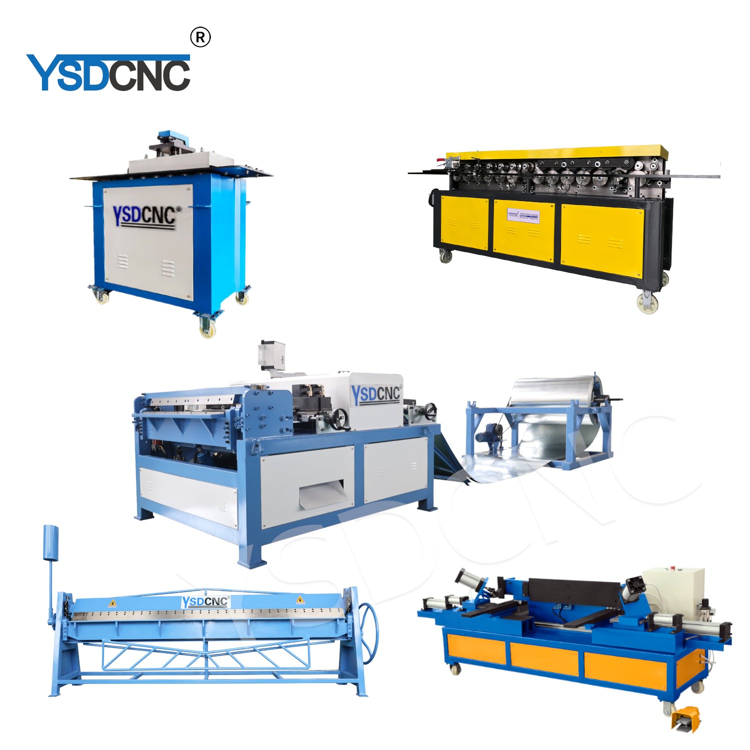 Multifunctional Lockformer Lock Forming Promotion Hvac Spiral Duct Machine Steel Sales Spiral Duct Forming Machine