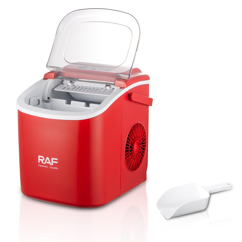 RAF Portable High Quality Adjustable-size Ice Cube Countertop Ice Maker Machine