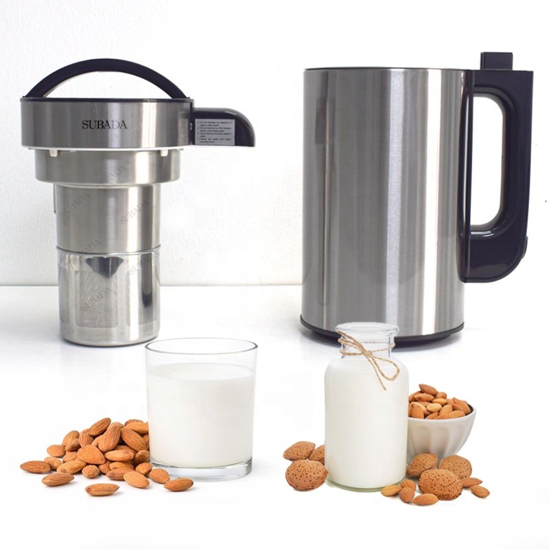 2024 New Homemade DIY Milk Maker 1.5L Nut Almond Milk Maker With Strainer & Plant Based Milk Maker Oats Vegan Support OEM/ODM