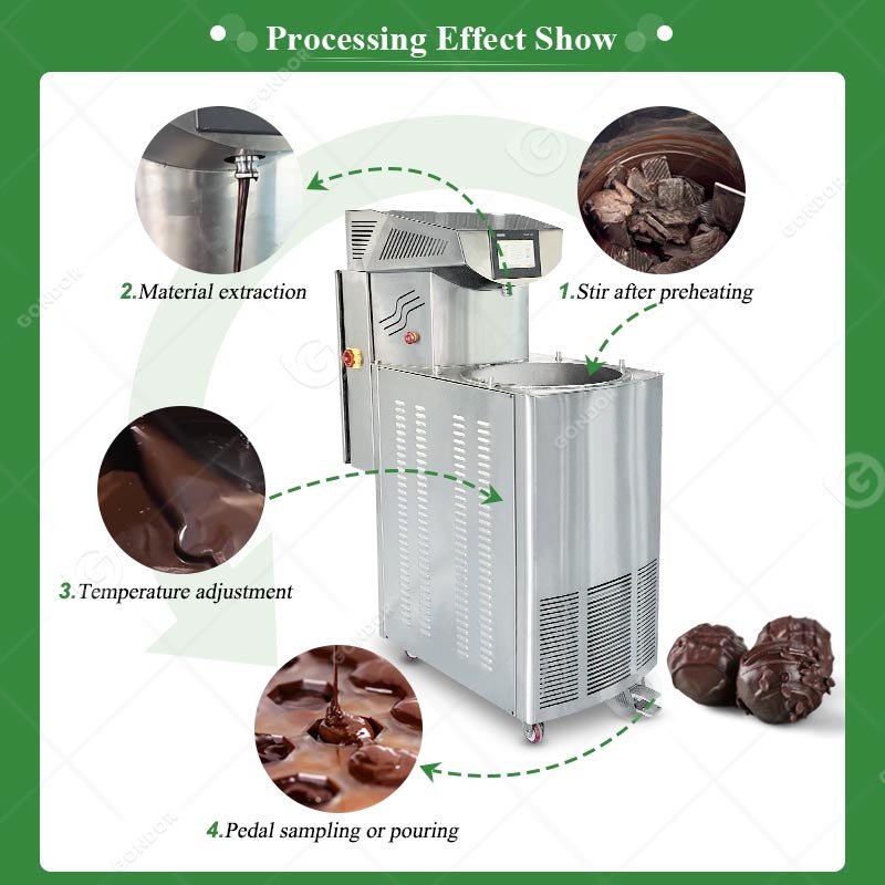 Heated Chocolate Liquid Dispenser 5.5l Small Melt Automatic Melted Chocolate Milk Machine