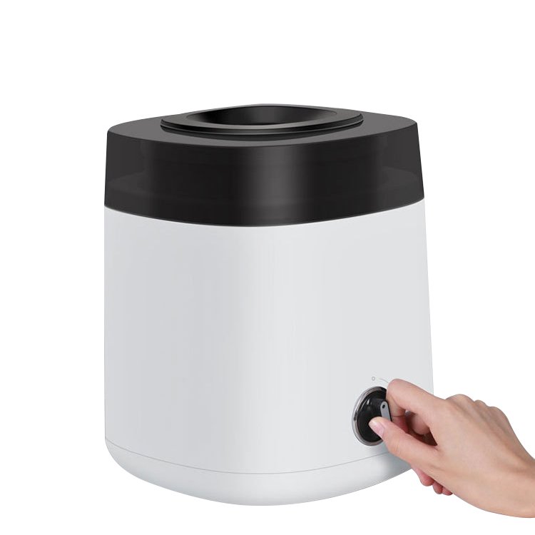 1.8L Milk Fruit DIY Homemade Small Home Make Ice Cream Machine Mini Ice Cream Maker With Knob