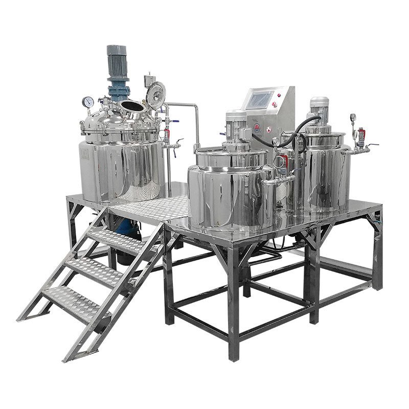 High Quality Vacuum Mixer Cosmetic Homogenizer Face Cream Body Lotion Making Machine Emulsifying