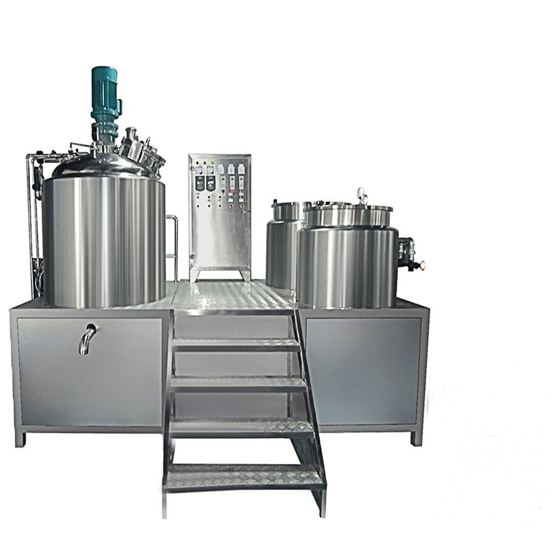High Quality Vacuum Mixer Cosmetic Homogenizer Face Cream Body Lotion Making Machine Emulsifying