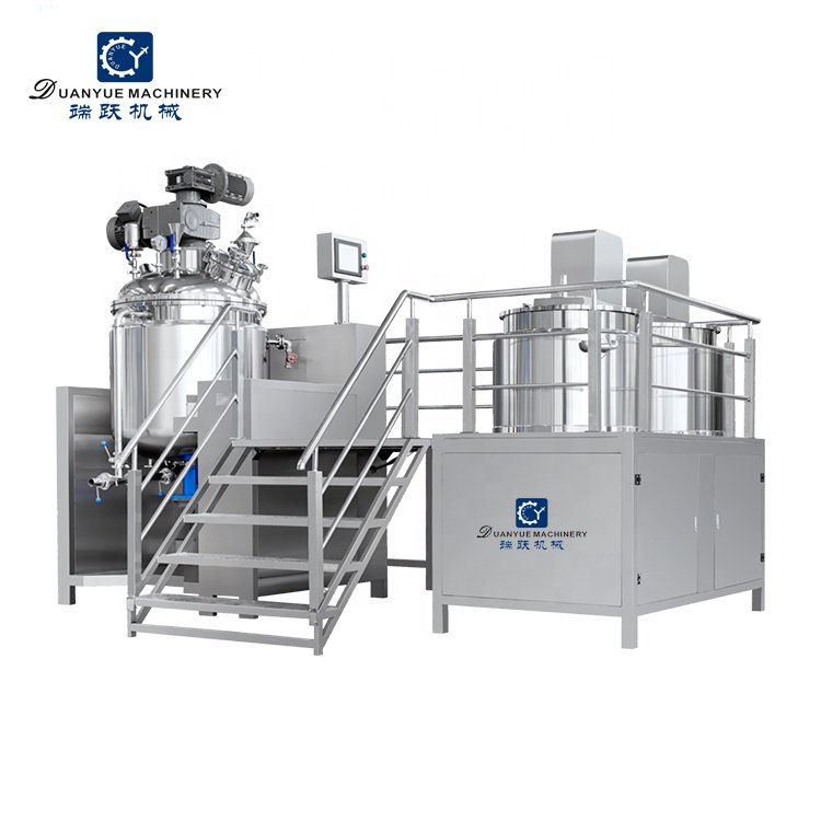 Cosmetic Vacuum Emulsifying Machine Gel Making Machine Vacuum Homogenizer Mixer
